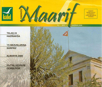 Kadıköy Maarif Dergisi 2006 Yılı 1. Sayısı