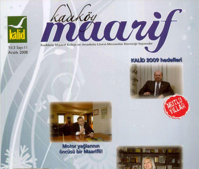 Kadıköy Maarif Dergisi 2008 Yılı 11. Sayısı