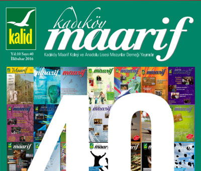 Kadıköy Maarif Dergisi 2016 Yılı 40. Sayısı