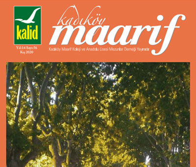 Kadıköy Maarif Dergisi 2020 Yılı 56. Sayısı
