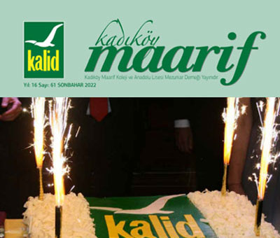 Kadıköy Maarif Dergisi 2022 Yılı 61. Sayısı