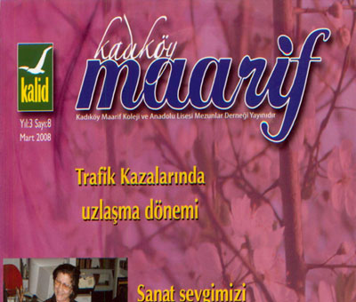 Kadıköy Maarif Dergisi 2008 Yılı 8. Sayısı